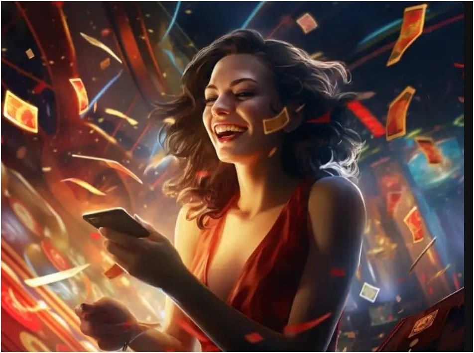 Antarmuka permainan Ikan Jackpot di lucky draw menampilkan taruhan dan pembayaran real-time